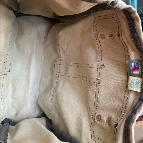 Duluth Pack Tote bag- handcrafted- lifetime warr. - Picture 4 of 5